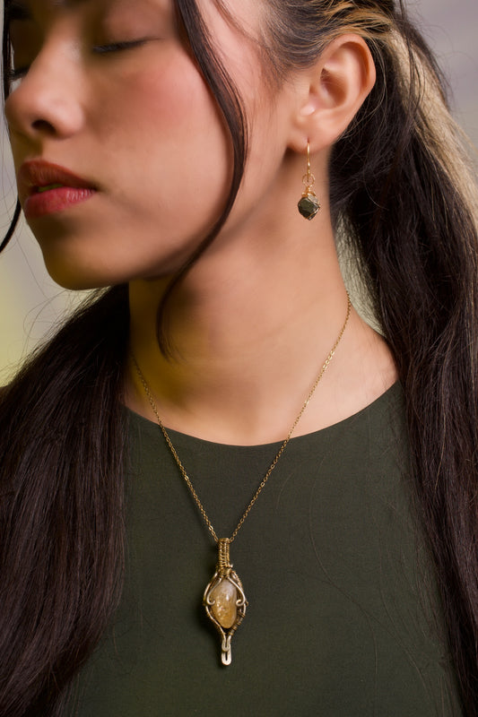 Pyrite Earrings
