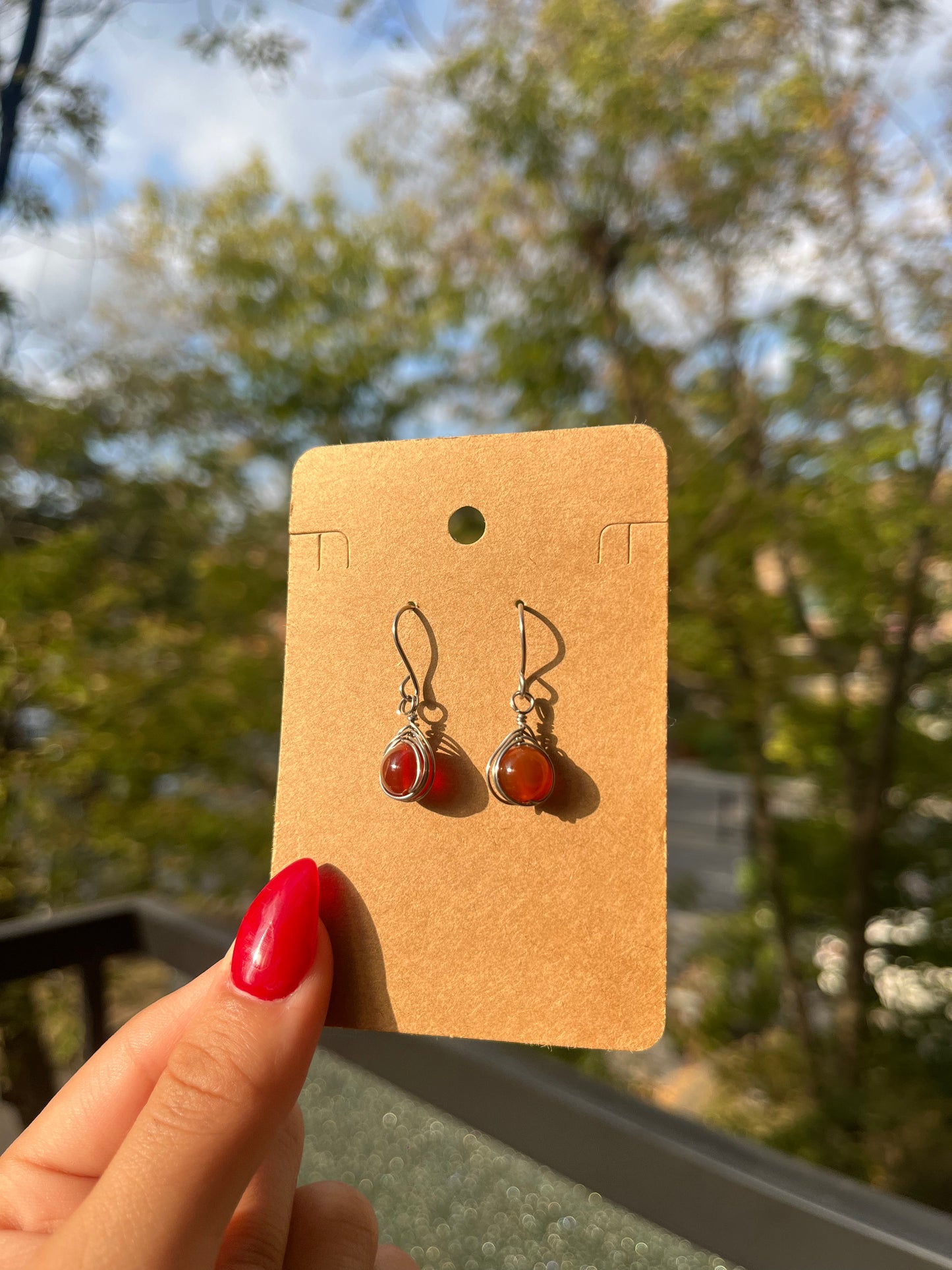 Carnelian Earrings