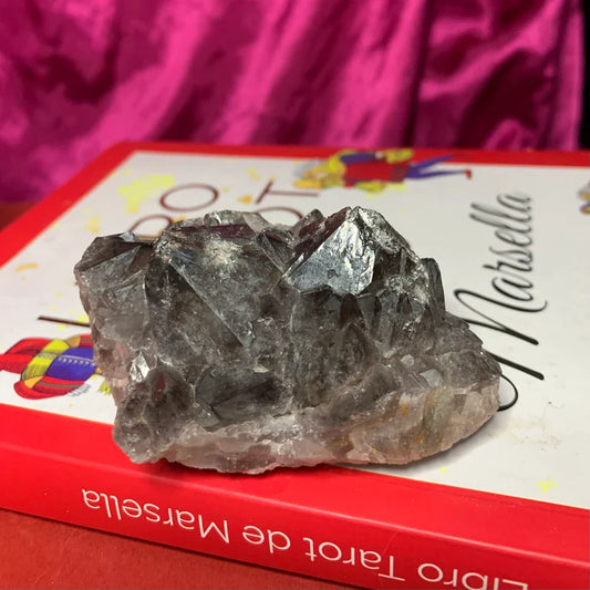 Red Amethyst Cluster
