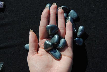 Hematite tumble