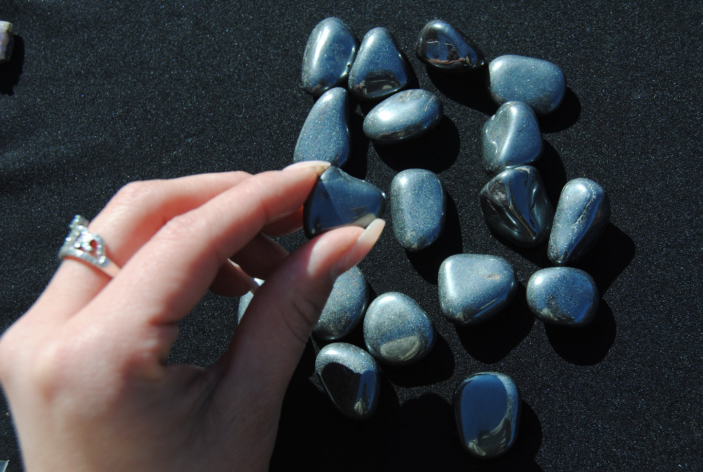 Hematite tumble