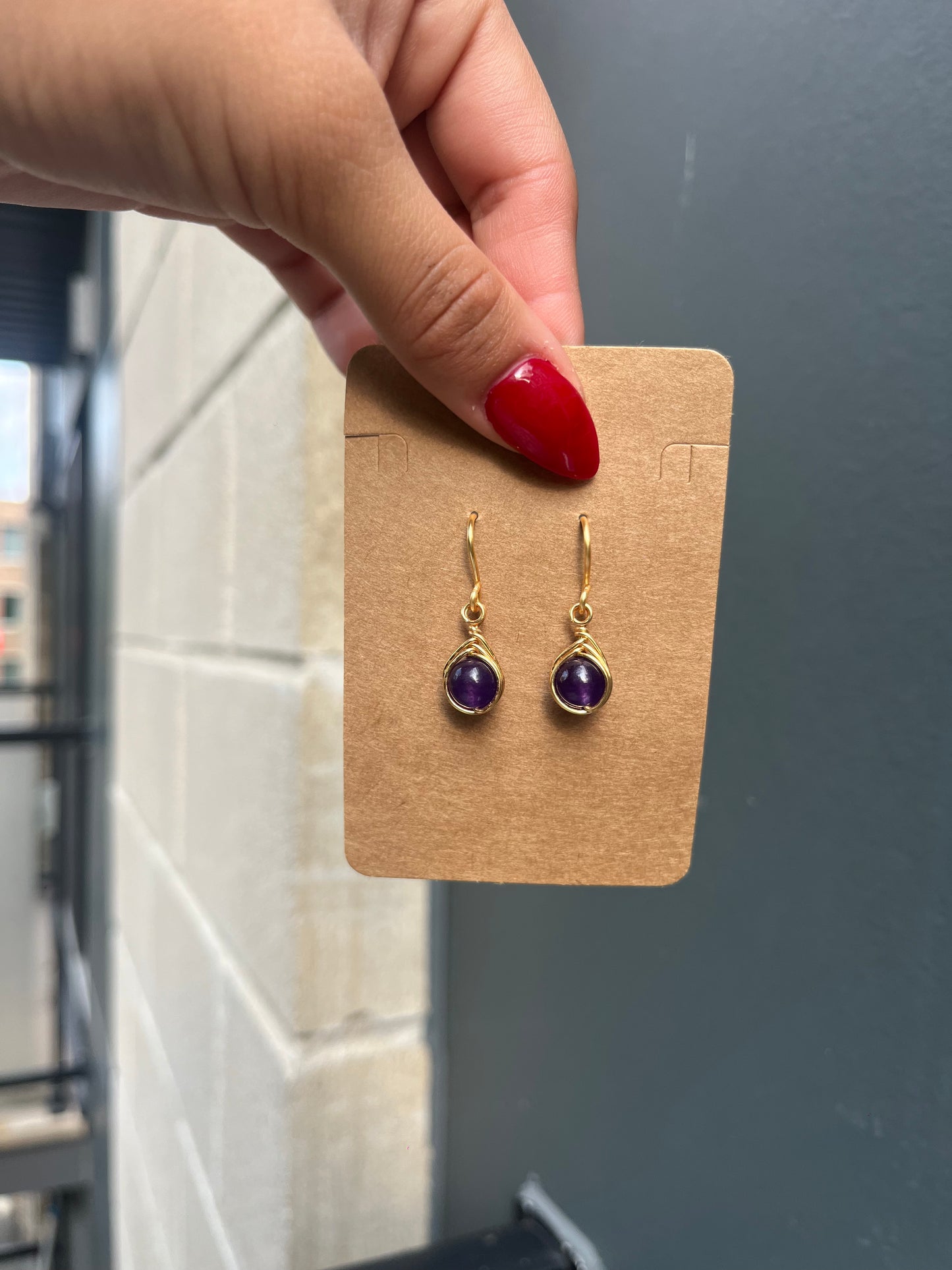 Amethyst Earrings